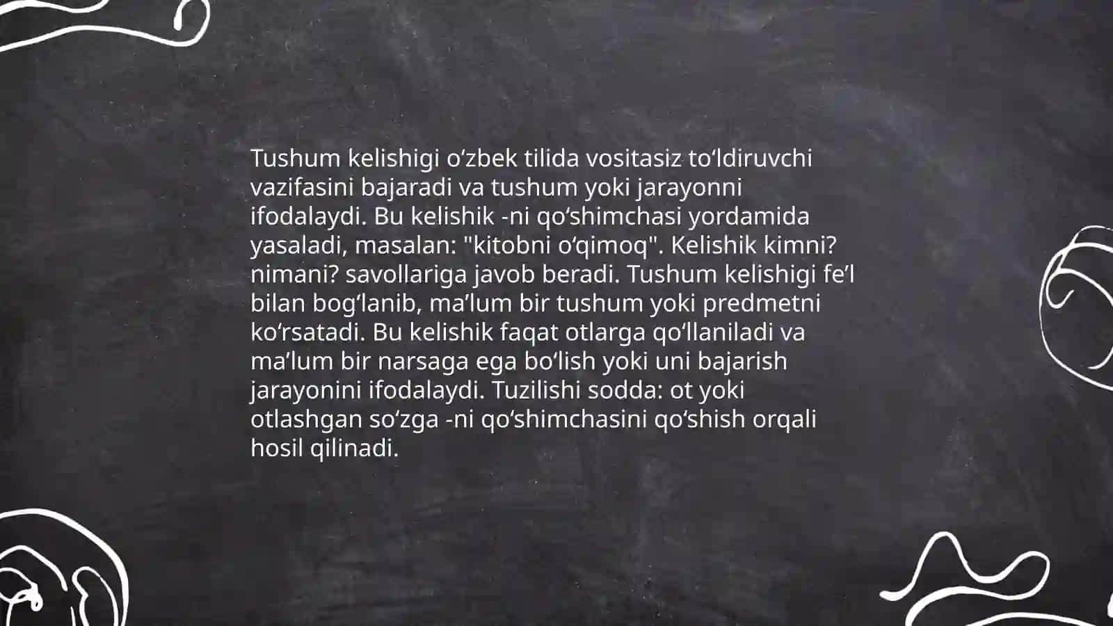 Aniqlovchi 4