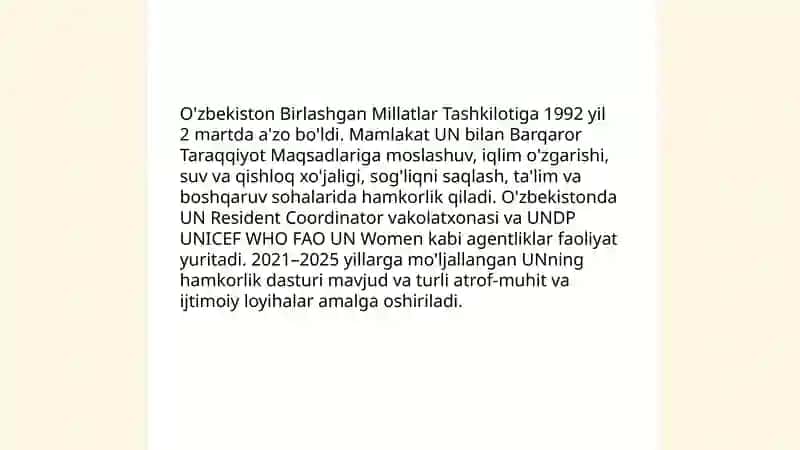 O'zbekiston va jahon hamjamiyati 4