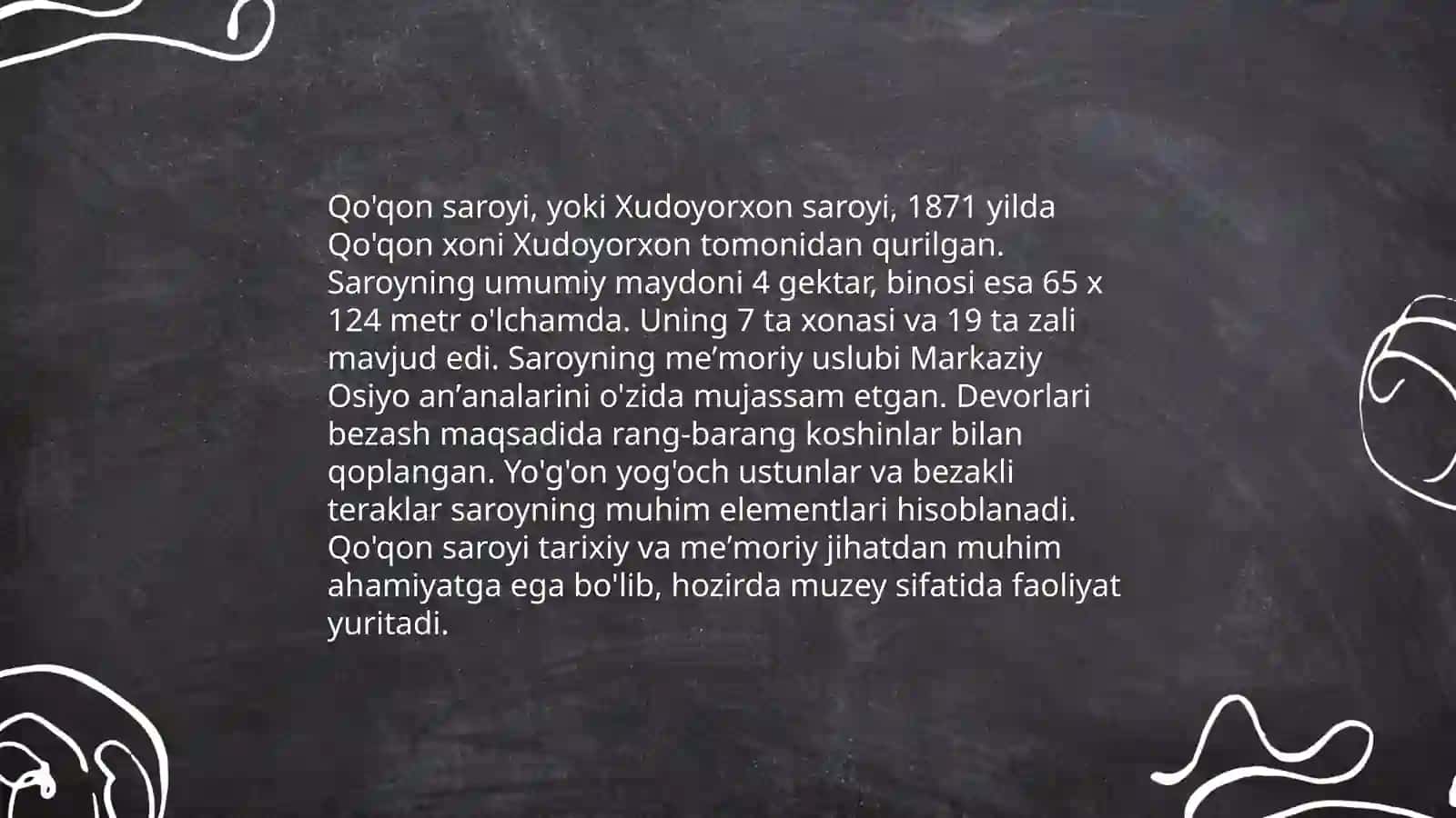 Qo'qon xonligi davridagi me’moriy uslublar 4