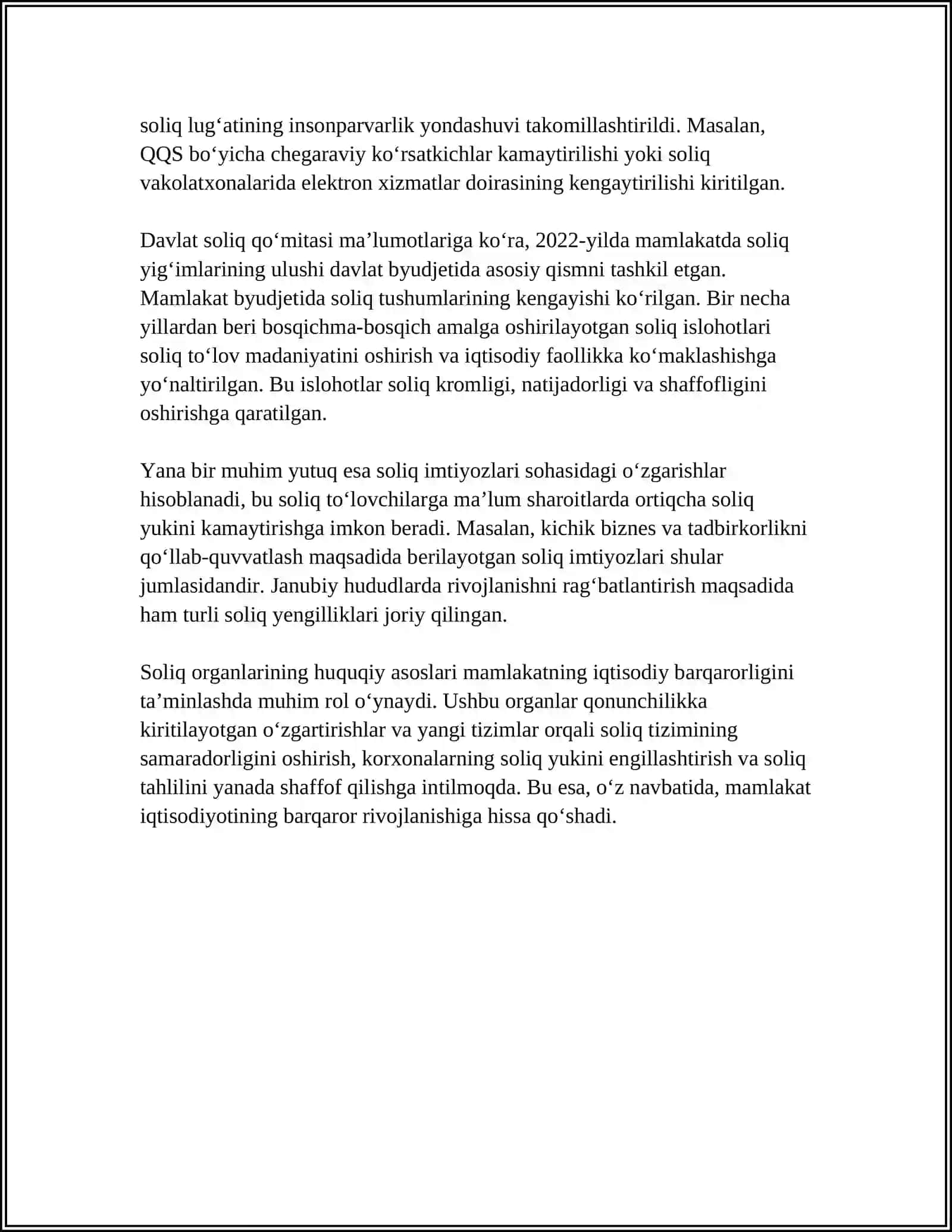 SOLIQ ORGANLARINING TARKIBI, TUZILISHI VA VAKOLATLAR 4