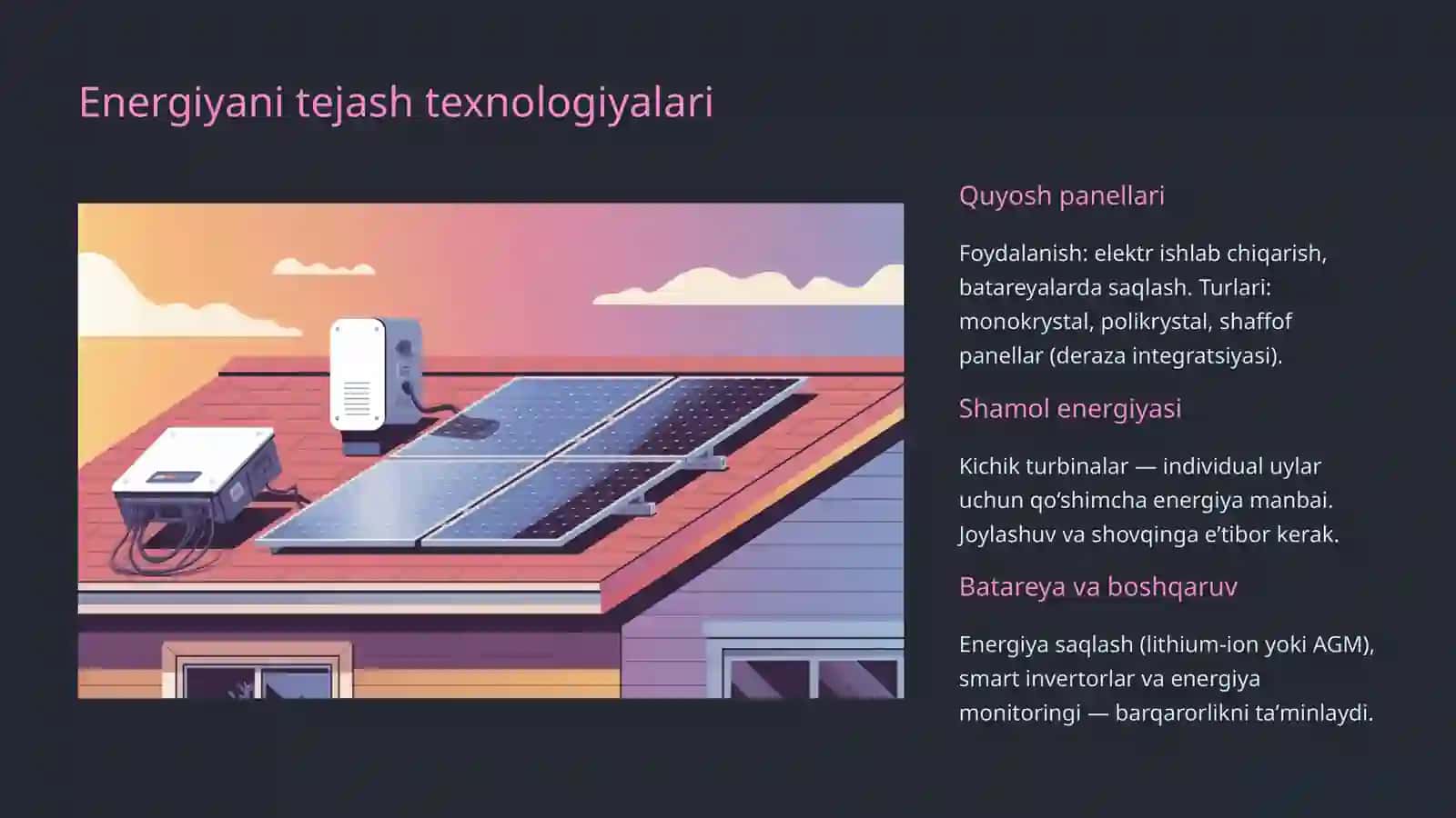 Eko uy haqida: Kelajakdagi uyimiz 4