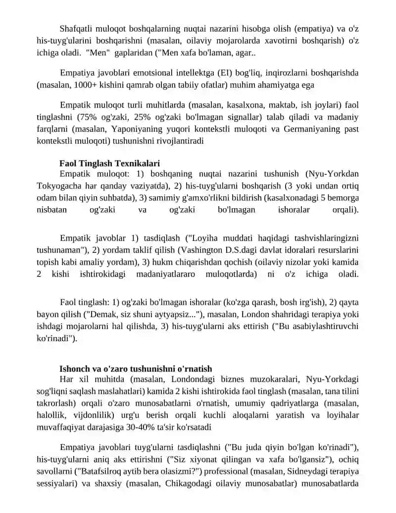 Empatik muloqot tamoyillari 4