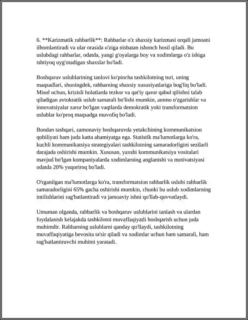 RAHBAR TOMONIDAN REJALASHTIRILGAN BOSHQARUV HARAKATI 4