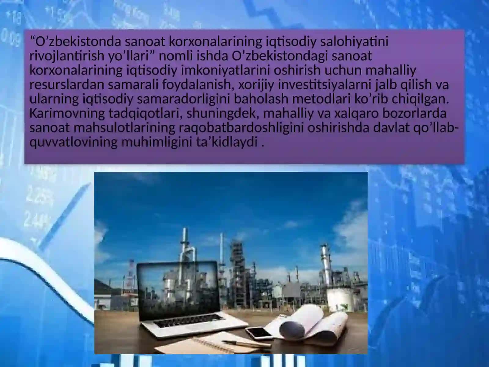 SANOAT TAHLILI ASOSLARI 4