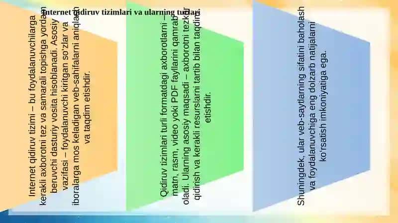 Internet qidiruv tizimida axboratlar qidirish va tanlangan axboratlarni yuklab olish 4