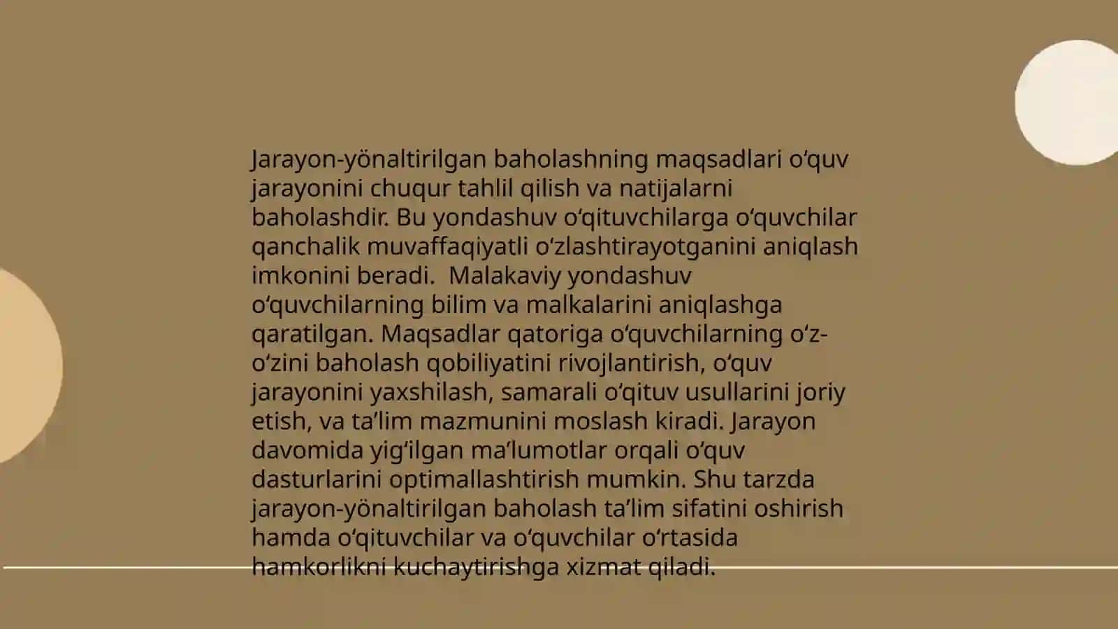 Jarayon-yönaltirilgan baholash 4