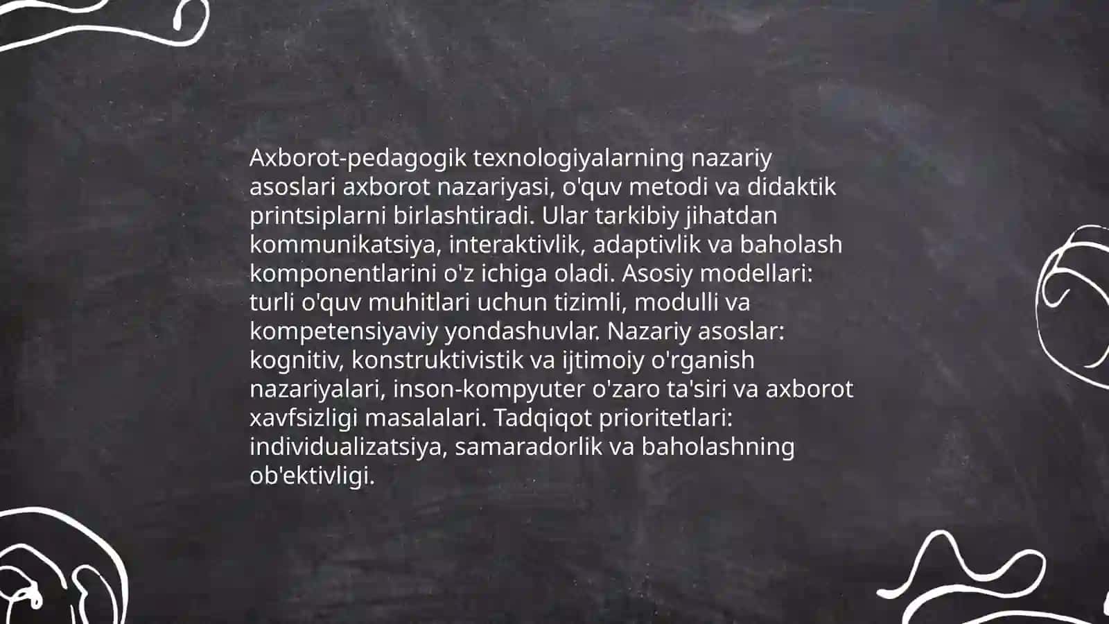 Axborot va pedagogik texnologiya muammolariga oid adabiyotlarning tahlili 4