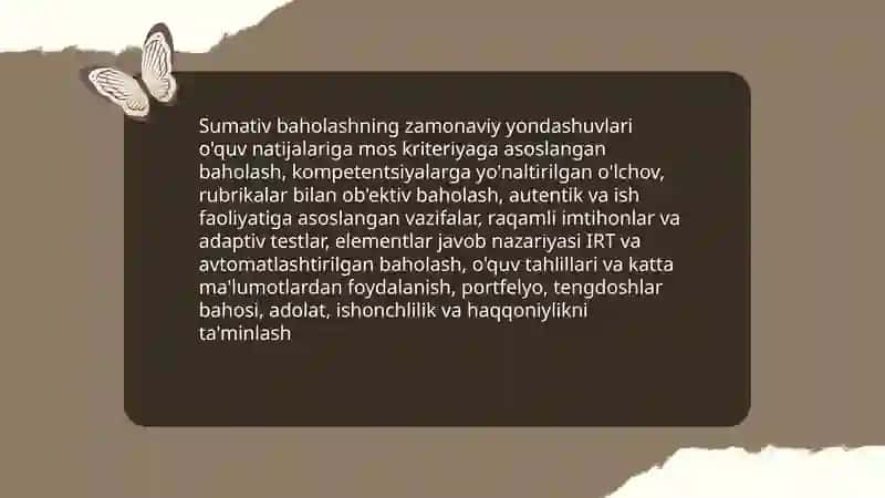 Nazorat qilish va baholashning zamonaviy usullari 4