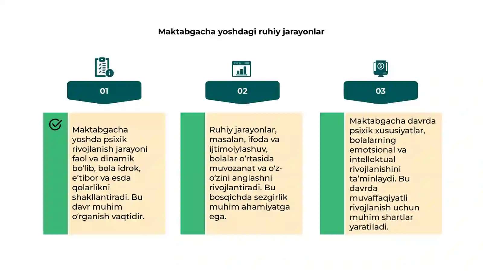 Maktabgacha yoshda Psixik Rivojlanish 4