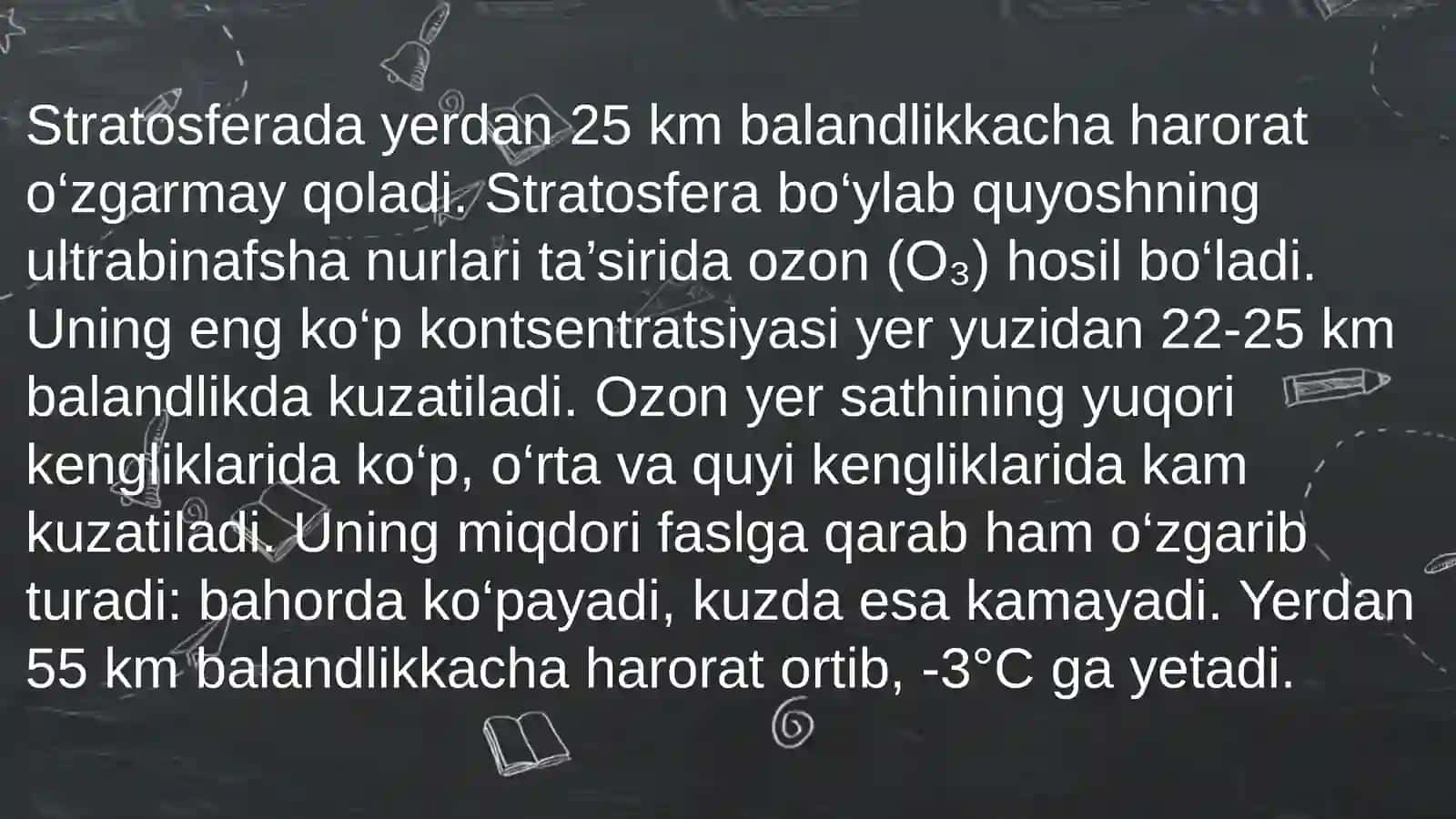 Atmosfera tarkibi va uni ifloslantiruvchi moddalar 4