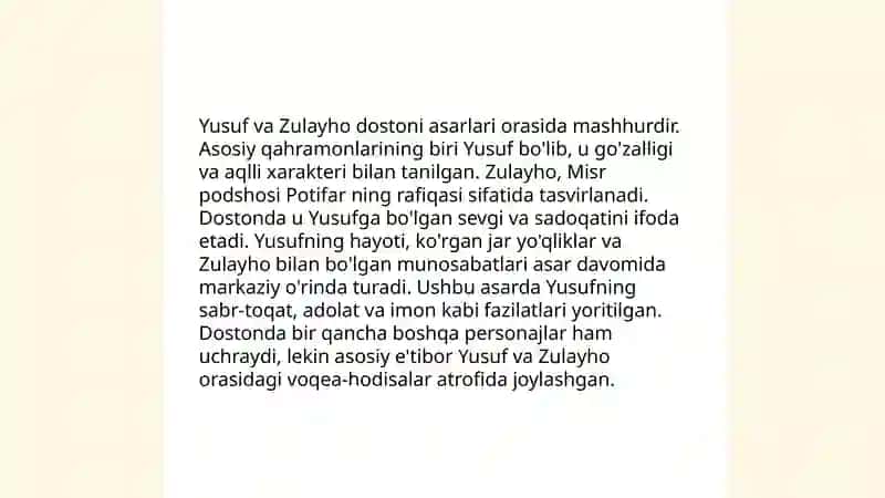 Oʻzbek adabiyot tarixi 4
