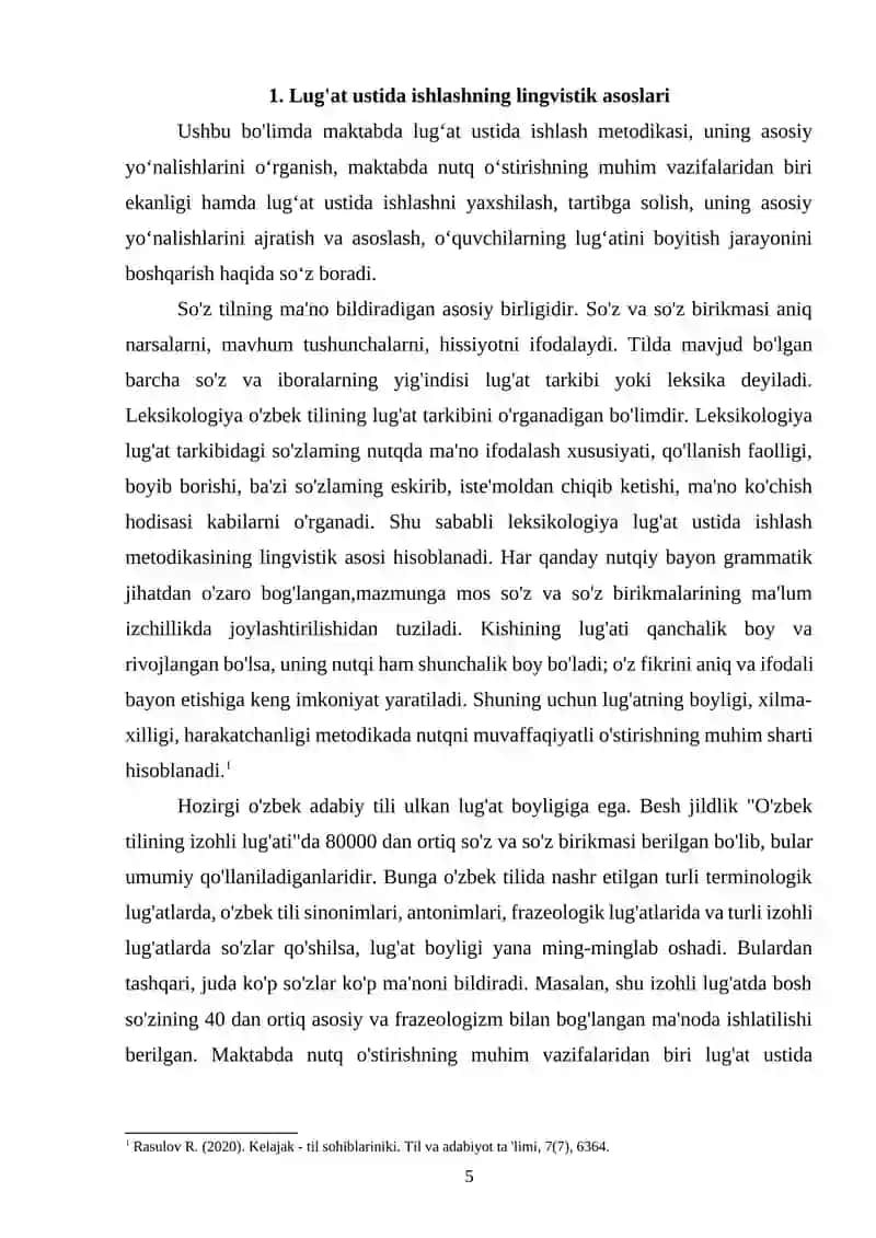 O'yin texnologiyalari yordamida lug'at boyligini oshirish 4