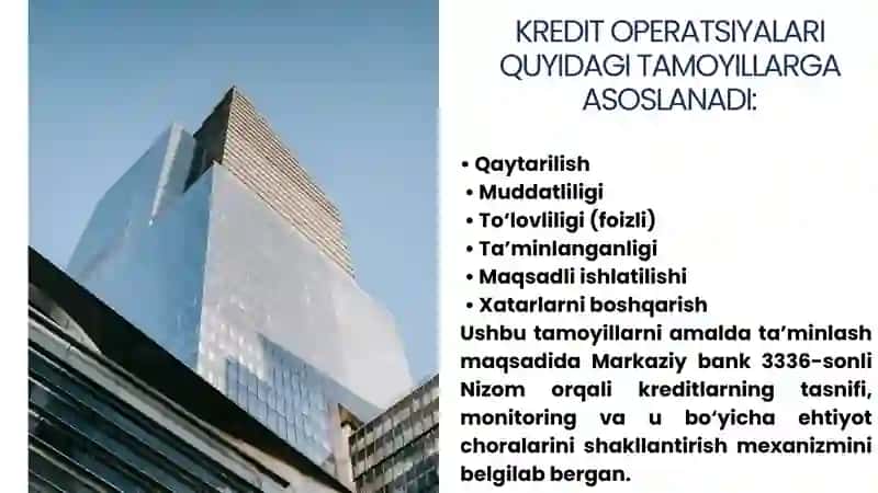 TIJORAT BANKLARIDA KREDIT OPERATSIYALARINI TASHKIL QILISHNING NAZARIY ASOSLARI 4