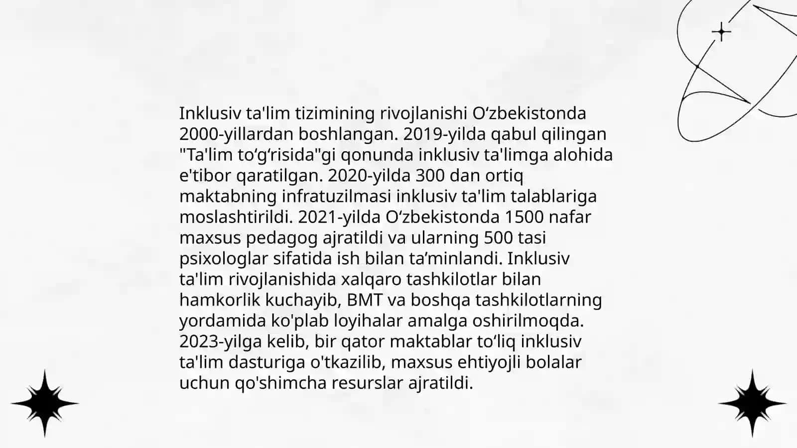 Alohida talim ehtiyojlari bolgan bolalarni o'qitish va tarbiyalash 4
