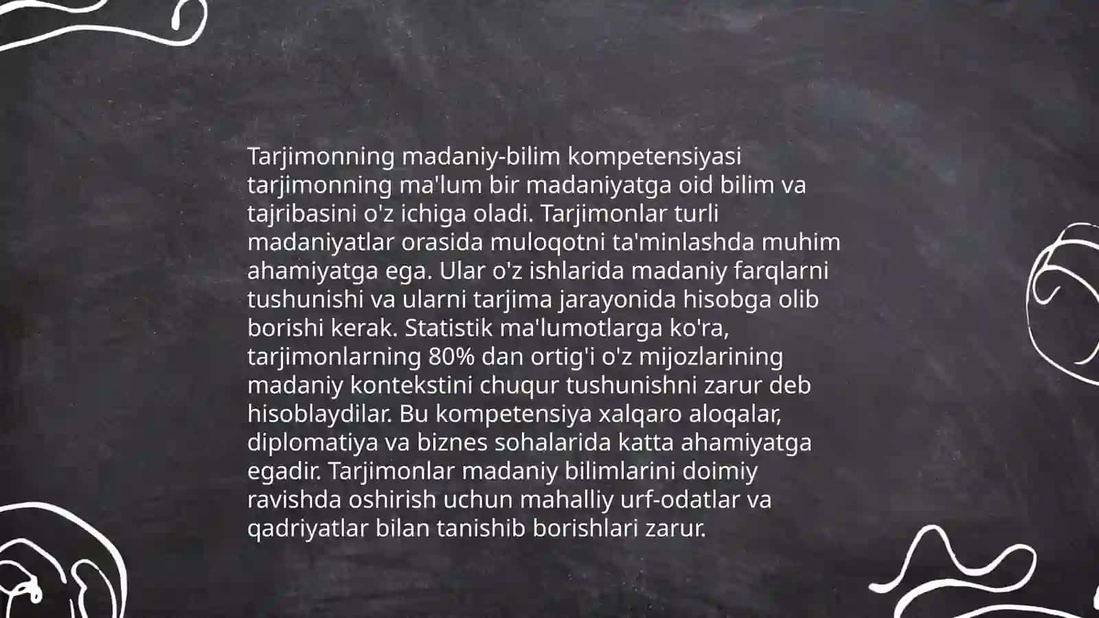 Tarjimonning lingvistik va kasbiy kompitensiyalari. Tarjimon etiketi 4