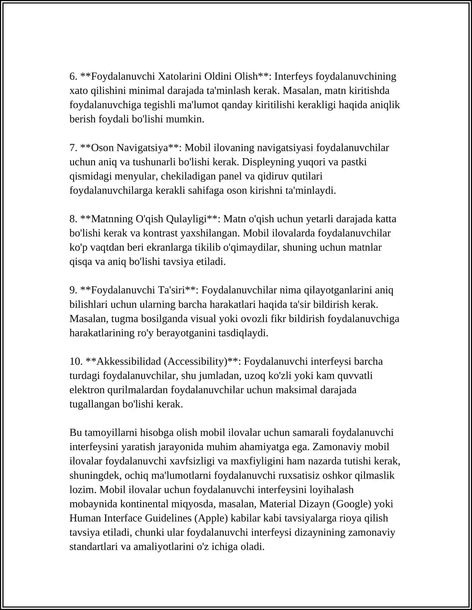MOBIL ILOVA FOYDALANUVCHI INTERFEYSIDA LAYOUTLARDAN FOYDALANISH VA ULARNING TURLARI 4