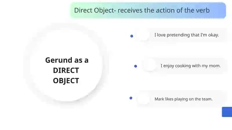Uses of gerund 4