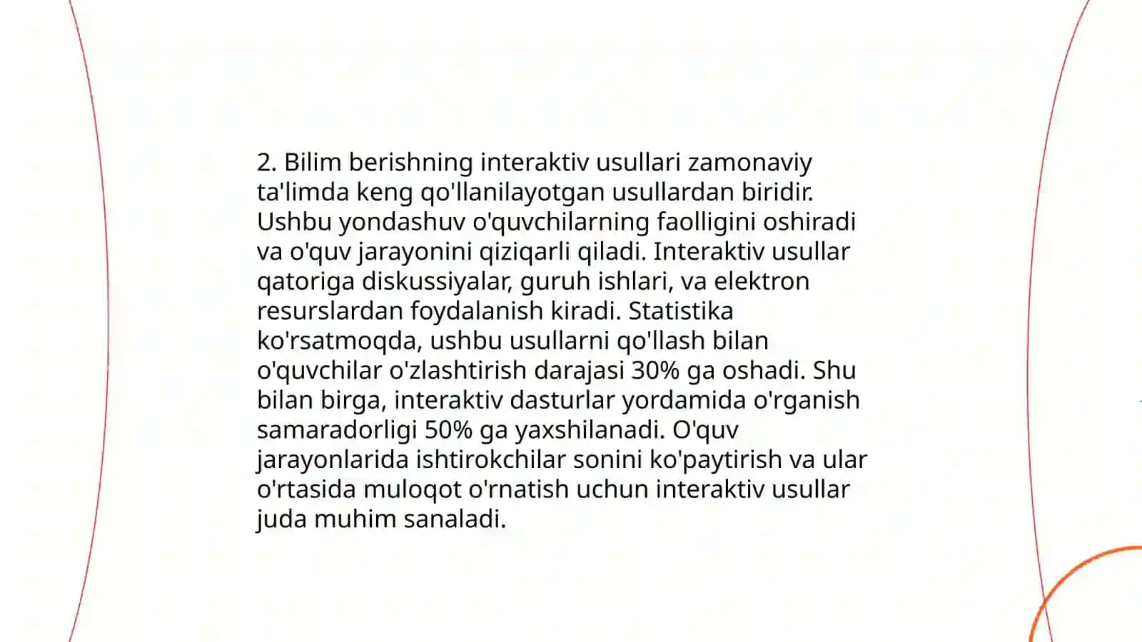 Zamonaviy shart sharoitlarda ta'lim berishning qonun va qonuniyatlari 4