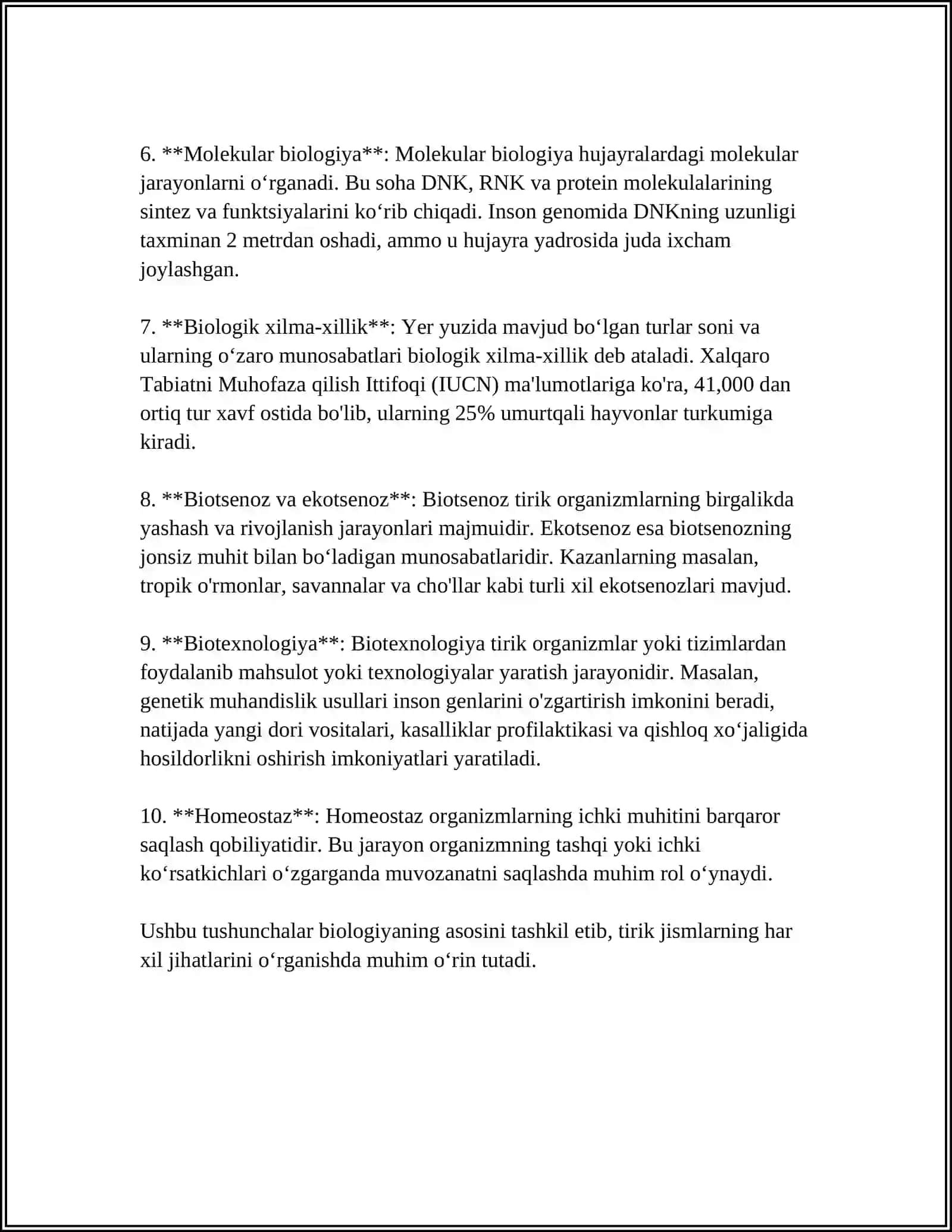 BIOLOGIYA BUYICHA ONLAYN KURSLAR YOKI MODULLAR ISHLAB CHIQISH 4