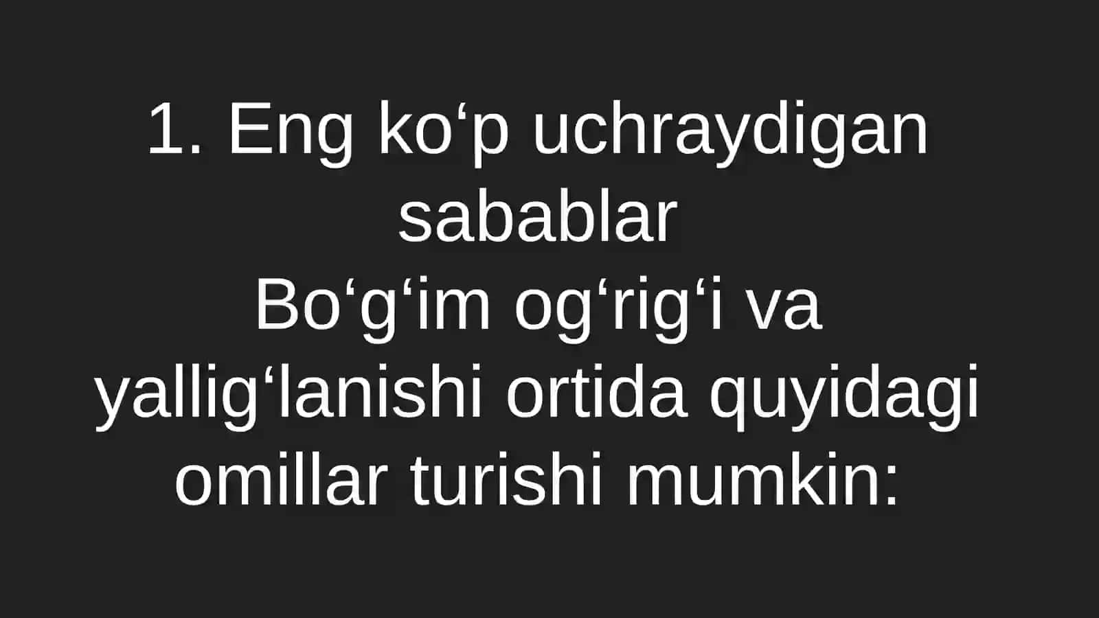 Inovatsıon fan talım vazırlıgı Köp Tarmoqlı Tıbbıyot texnıkumi 114-guruh talabası 4