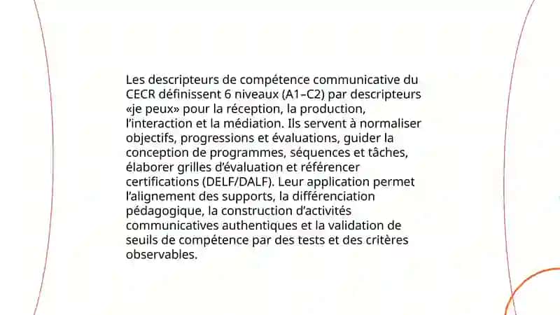 Le rôle du Cadre européen commun de référence pour les langues (CECR) dans l’enseignement du français 4