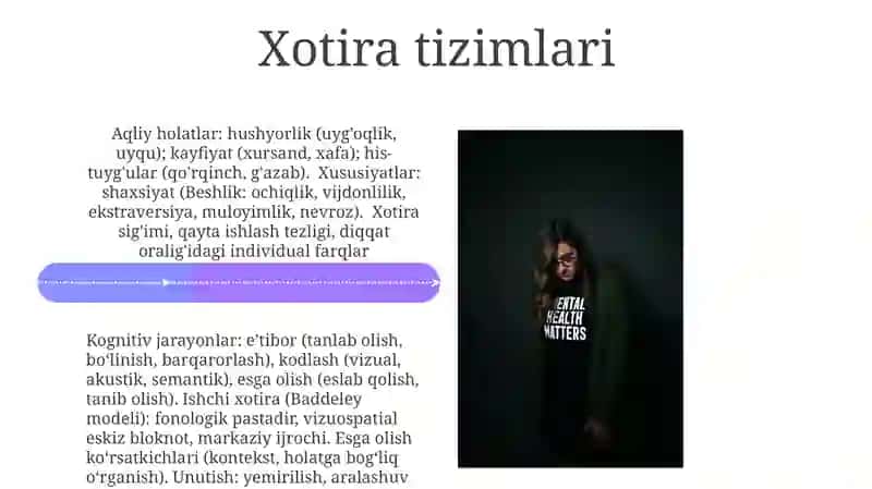 Psixikjarayonlar, holatlar, xususiyatlar 4