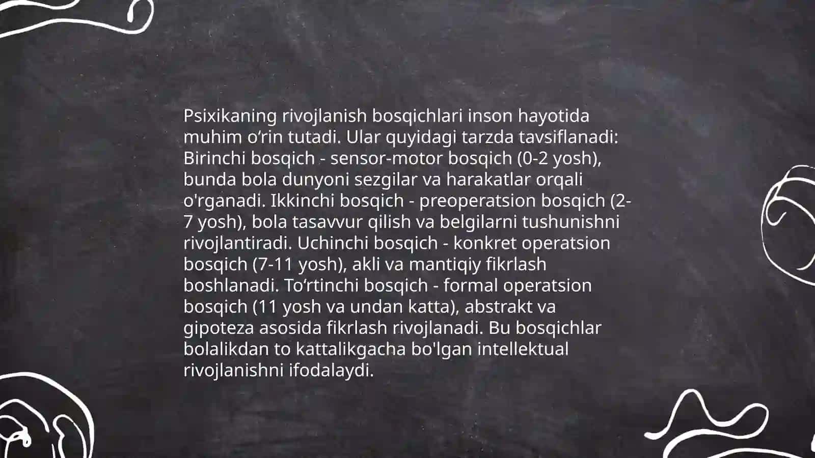 Psixologiya fanining predmeti haqida tushunchalar 4