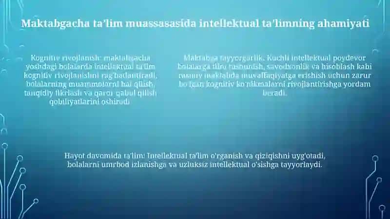 Maktabgacha TaʼLim Tashkilotlarida Aqliy Tarbiyani Tashkil Etish:) 4