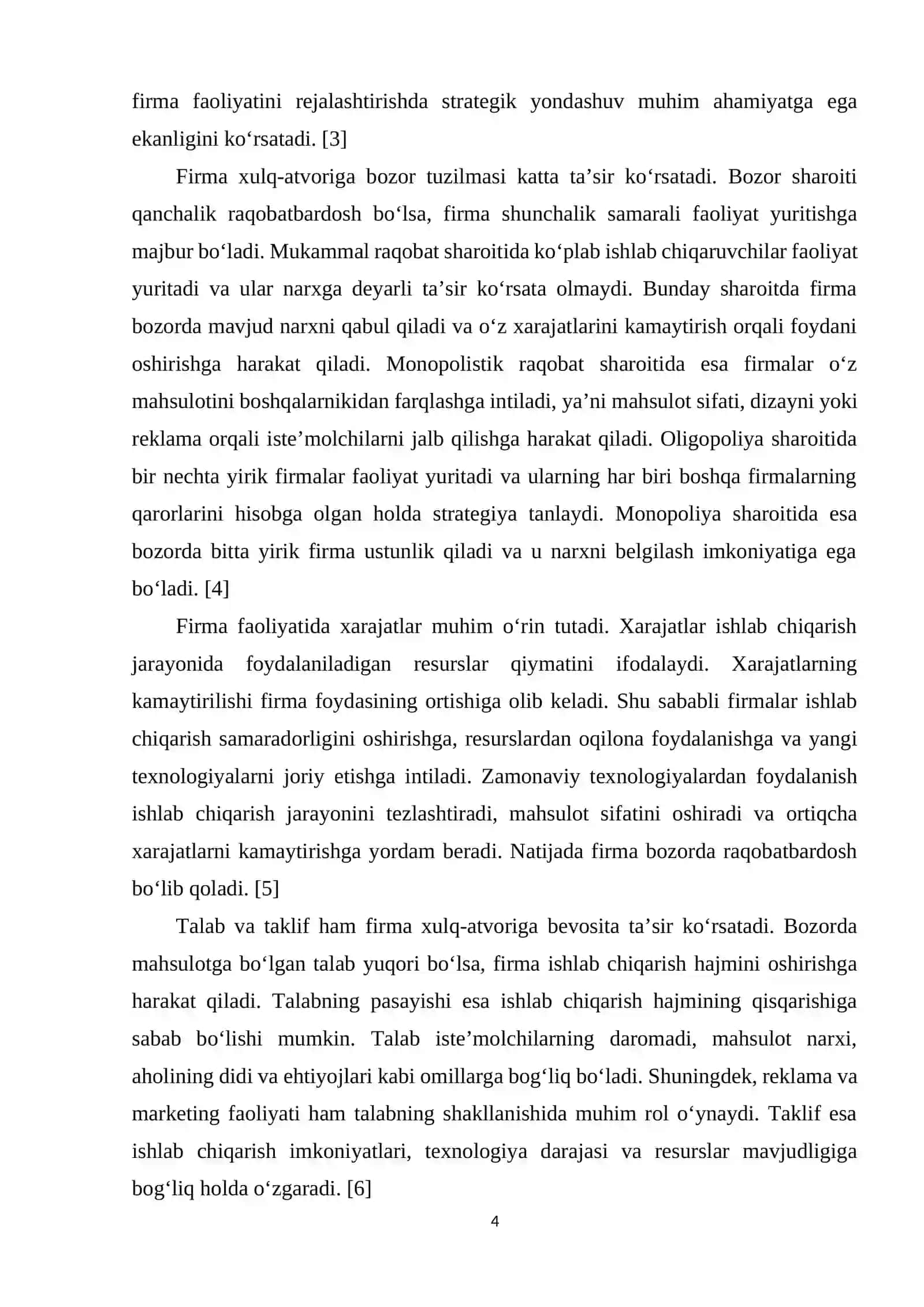 FIRMA XULQ-ATVORI NAZARIYASI 4