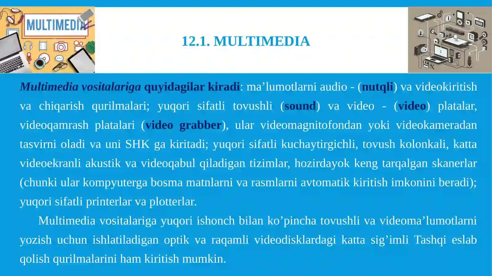 Kompyuter audiosistemasi 4
