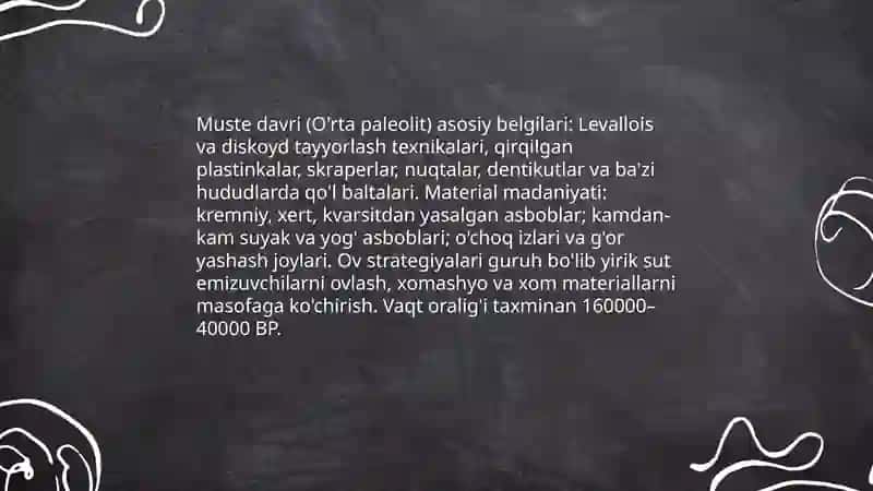 Muste davri arxeologiyasi 4