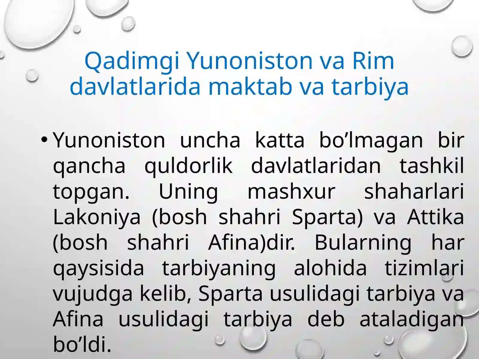 Ta’lim prinsplari. Prinsplarni tanlashga umumiy yondashish 4
