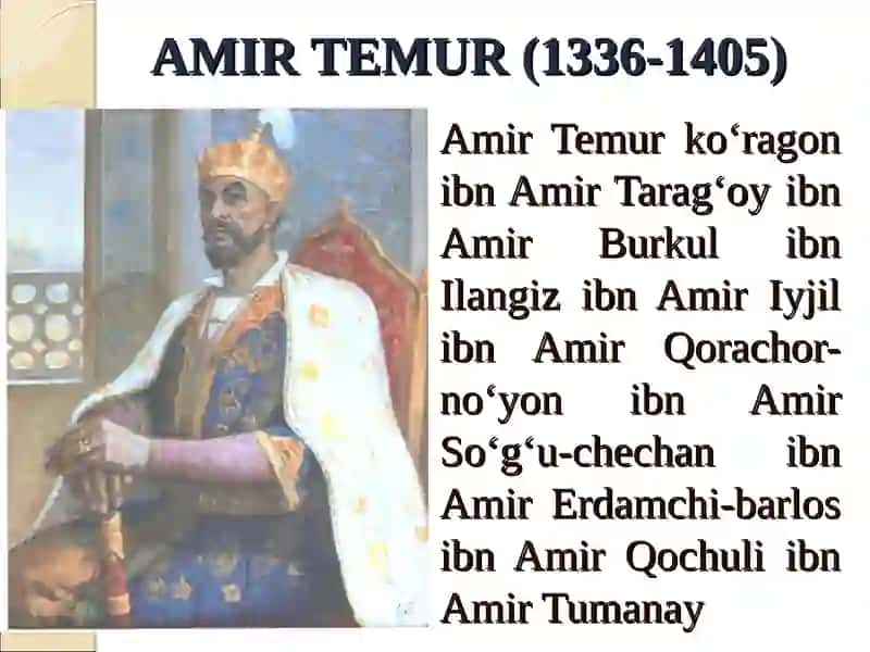 AMIR TEMUR VA TEMURIYLAR DAVRIDA IJTIMOIY-IQTISODIY, SIYOSIY VA MADANIY HAYOT. 4