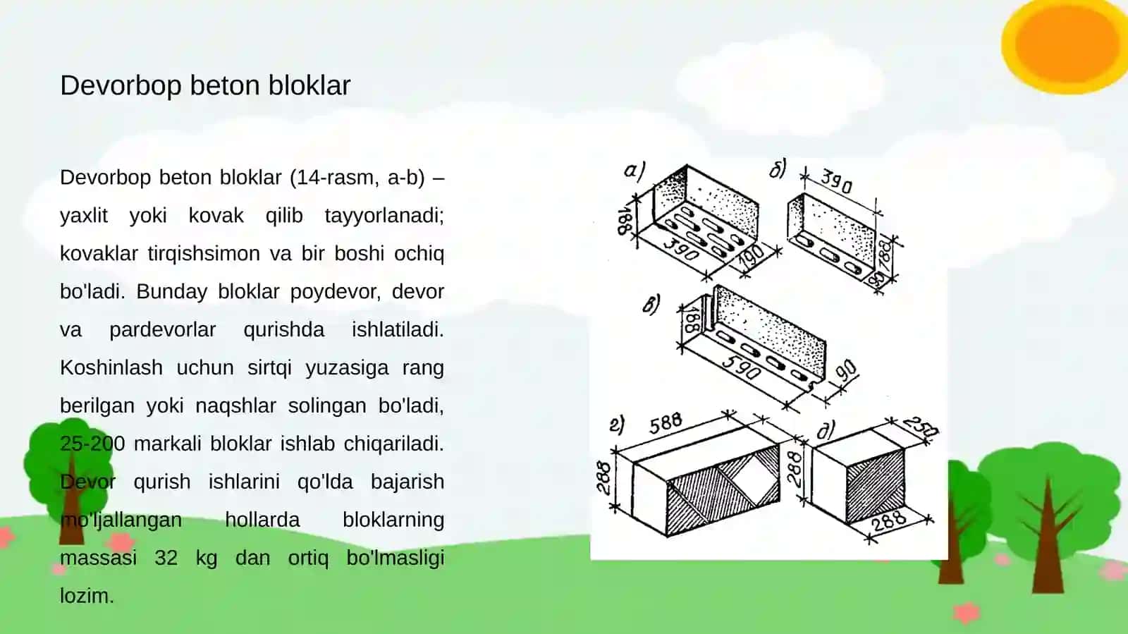 Devorbop va pardozbop tabiiy tosh materiallarini ishlab chiqarish texnalogiyasi 4