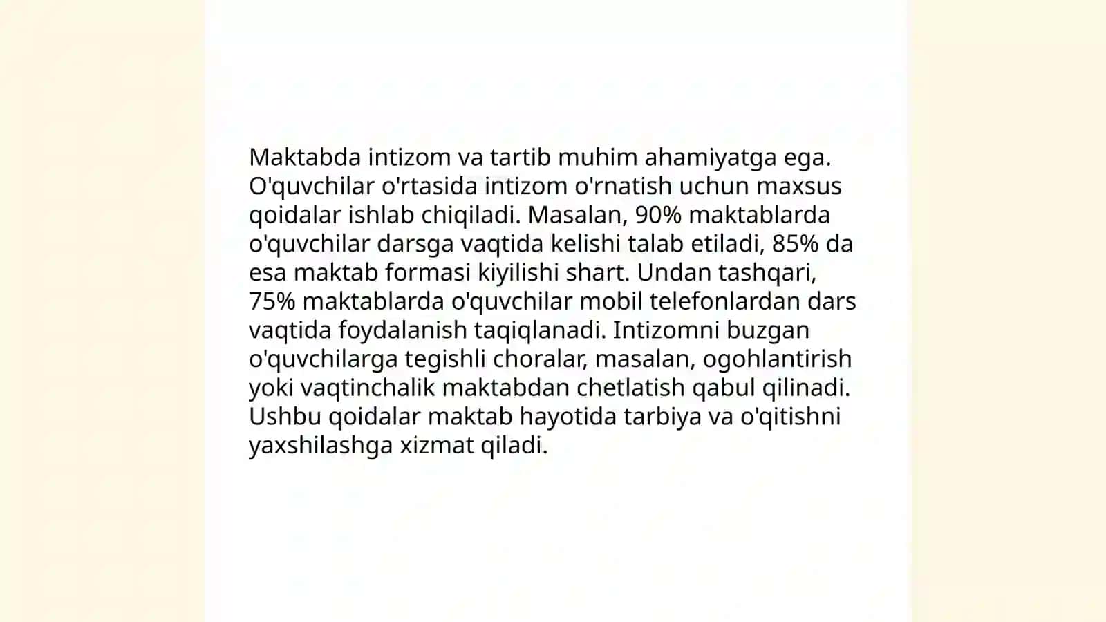 Maktabdagi muamolar 4