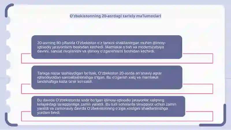 20-asrning 80-yillarida O'zbekistondagi ijtimoiy-iqtisodiy jarayonlar 4