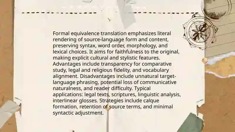 Literal (word-for-word) translation 4