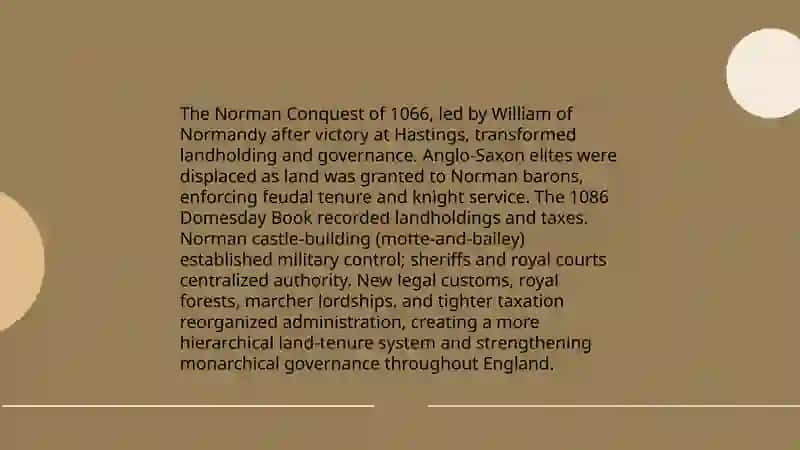 The historical background of Medieval and Renaissance England 4