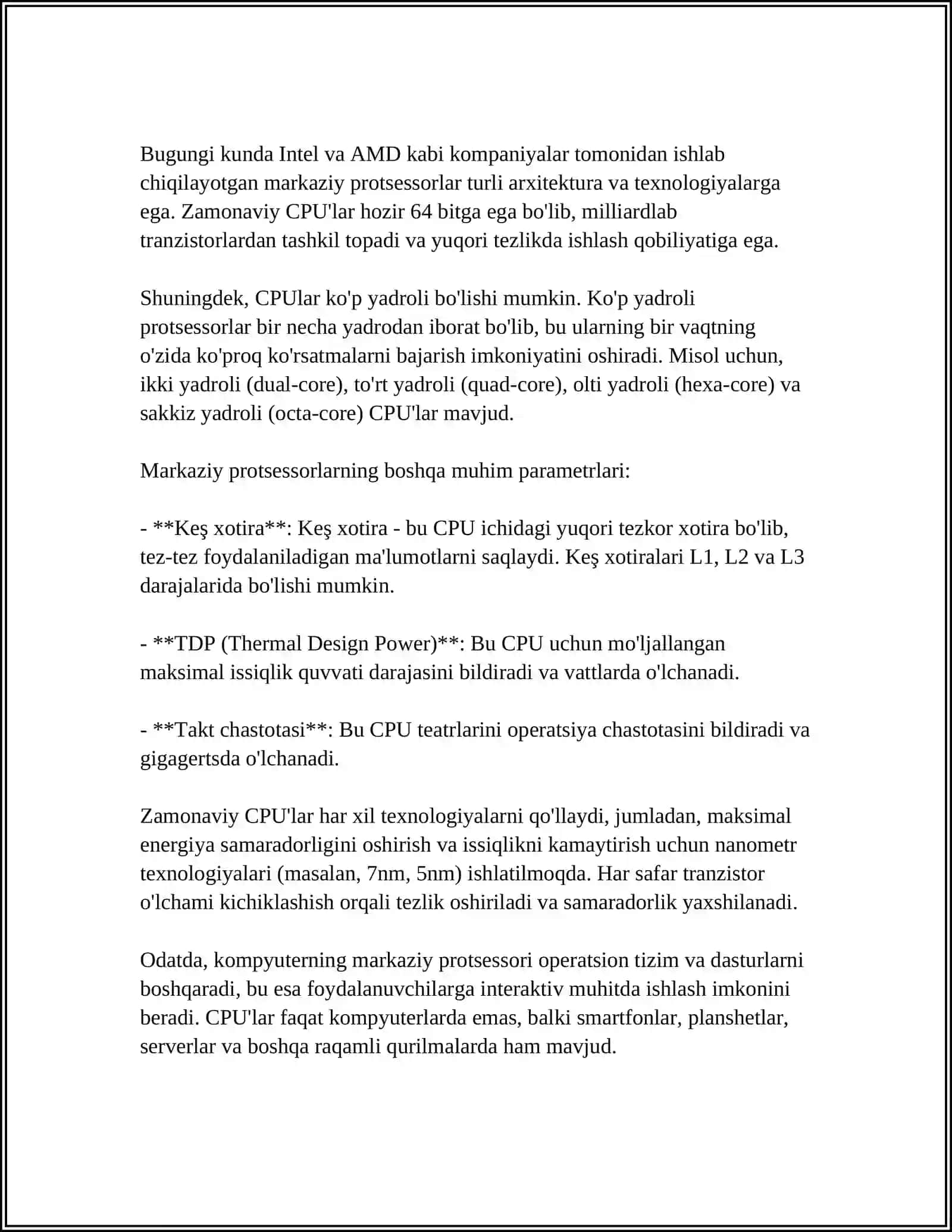KAMPYUTER ASOSIY QURILMALARI 4
