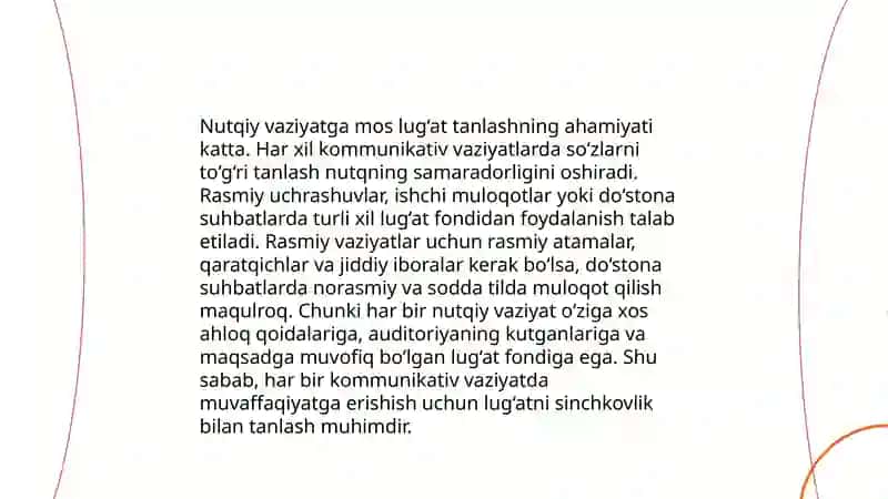 O'qituvchining nutqiy kompitensiyasi 4