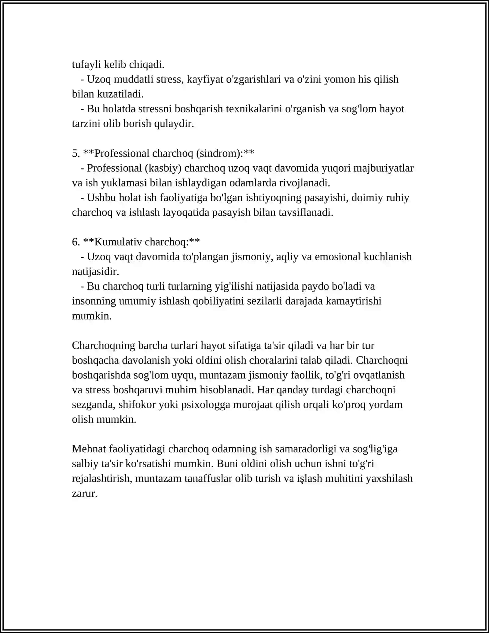 MEHNAT FAOLIYATIDAGI CHARCHOQLAR VA ULARNING OLDINI OLISH USULLARI 4