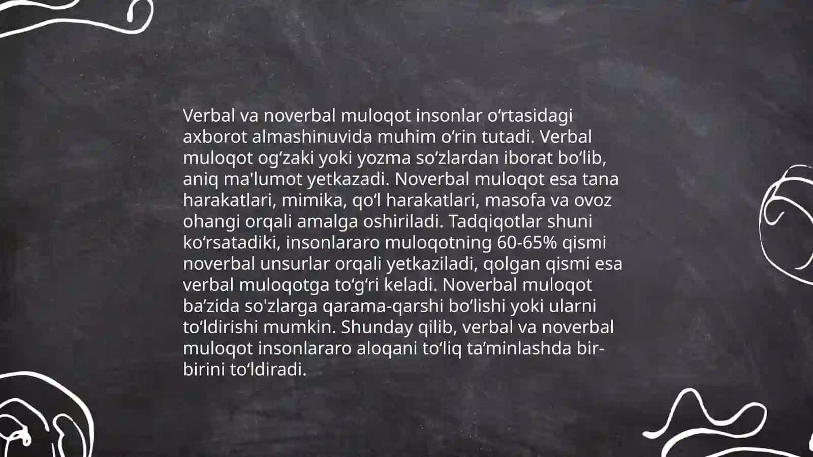 Muloqot va kommunikatsiya 4