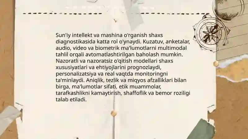 Psixologiyada shaxs diagnostikasida zamonaviy texnologiyalar va mobil ilovalardan foydalanish 4