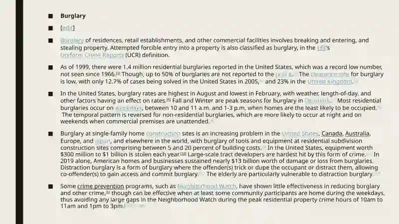 Crimes against property 4