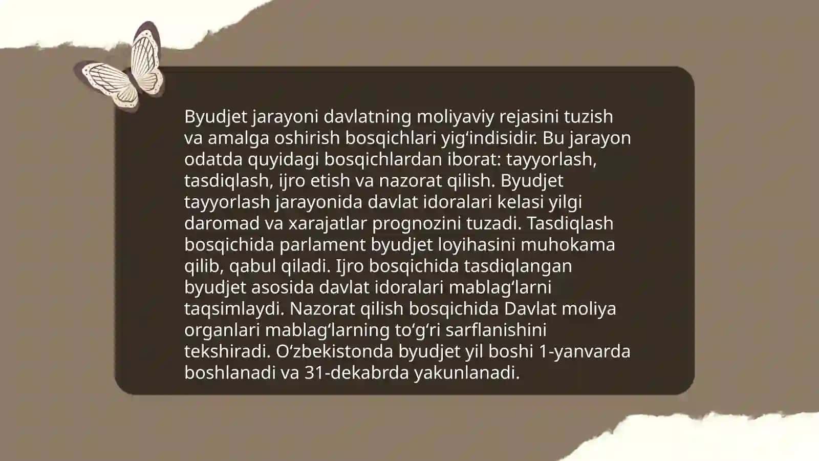 Davlat byudjeti va uning tarkibi 4