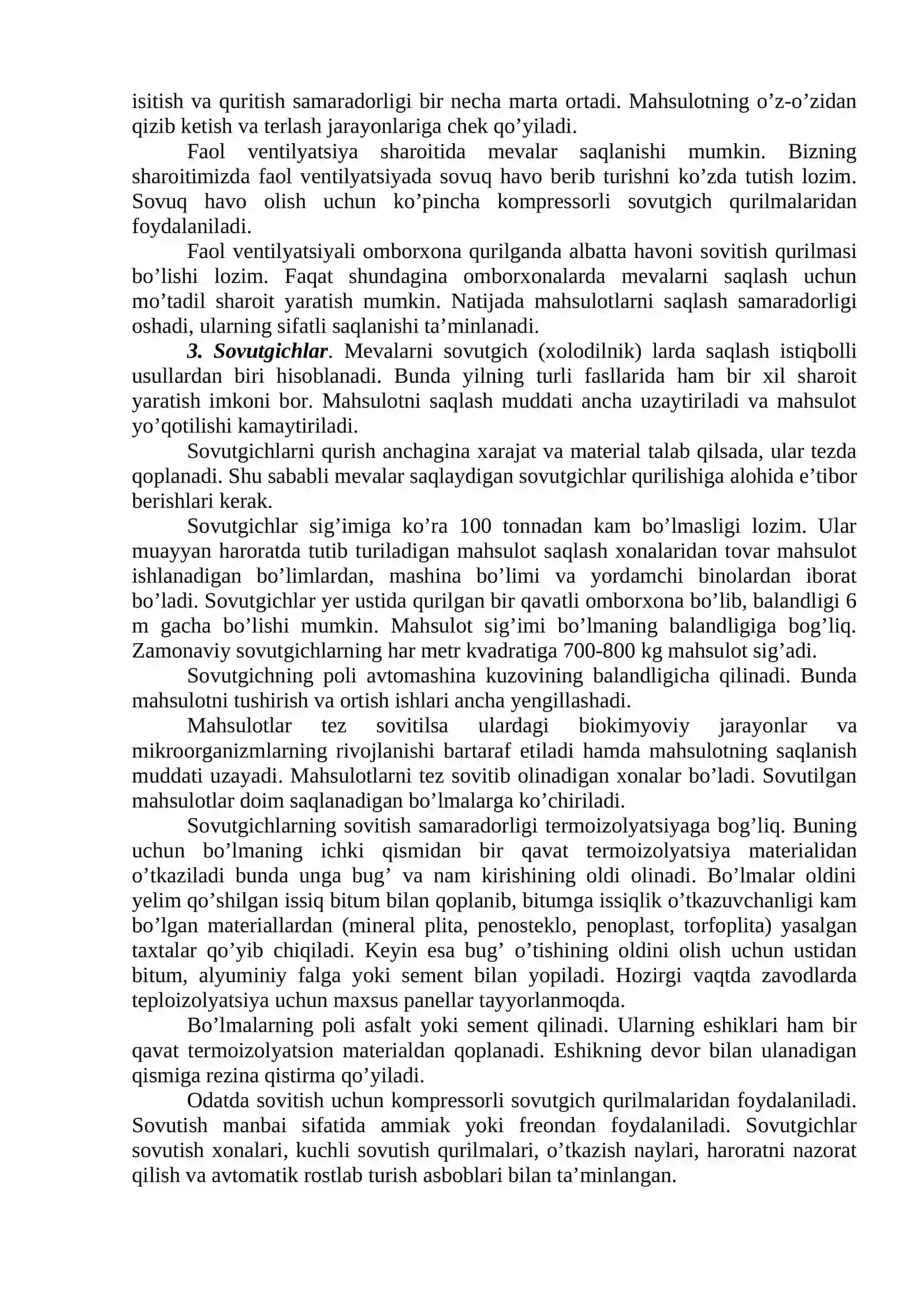 Subtropik mevalarni saqlash usullari 4