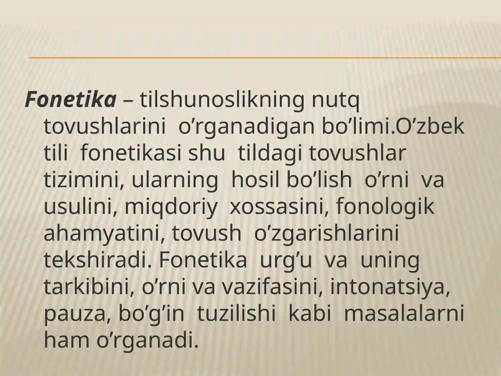 Hozirgizamon onatilining fonetikatizimi 4