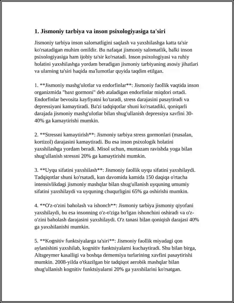 Jismoniy Tarbiyaning Psixologik va Fiziologik Ta'siri 4