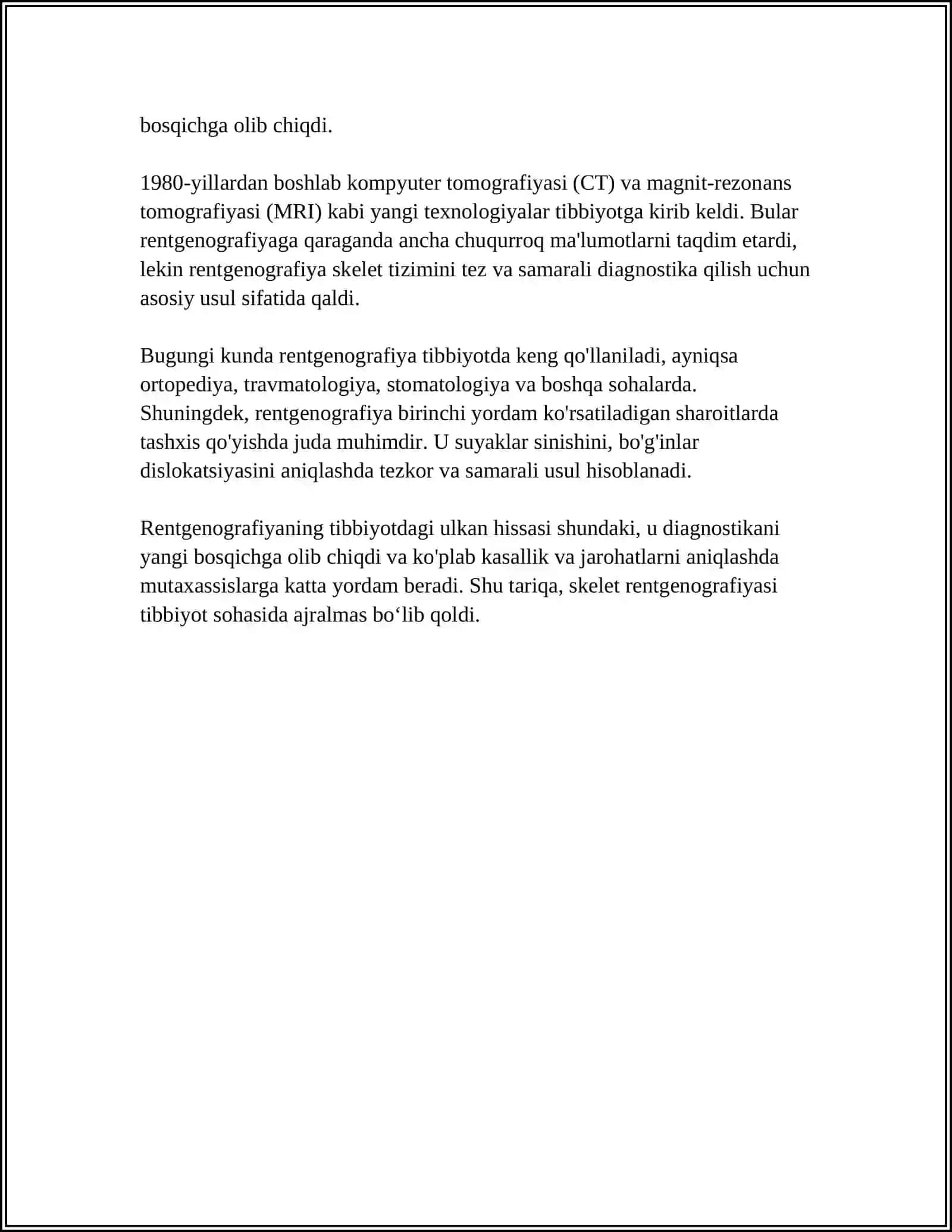 SKELET RENTGENOGRAFIYA 4