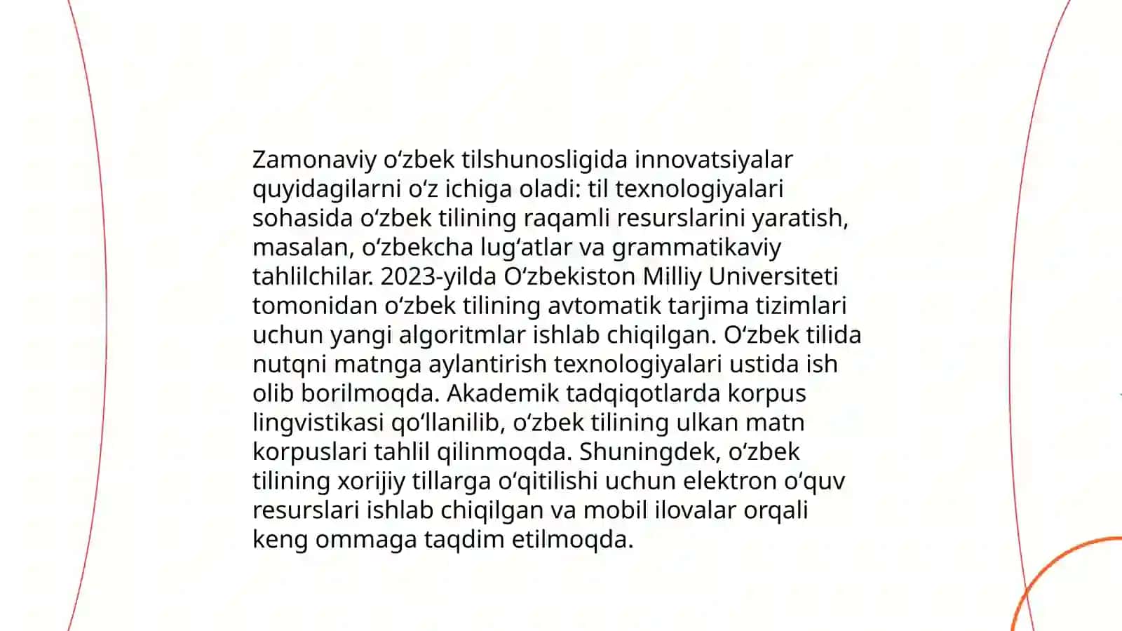 Oʻzbek tilshunosligi taraqqiyot va unda yangi lingvistik paradigmalar 4